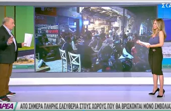 Σε ισχύ το καθεστώς ελευθερίας των εμβολιασμένων στην εστίαση-Τι αλλάζει από το Σάββατο