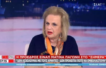 Παγώνη σε ΣΚΑΪ: Ναι στα μπουζούκια, όχι στις συναυλίες- Πώς το εξηγεί 