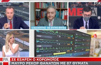 Βασιλακόπουλος σε ΣΚΑΪ: Η δύσκολη εξίσωση στις ΜΕΘ -Γιατί δεν είναι λύση η αύξηση των κλινών