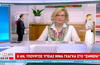 Γκάγκα σε ΣΚΑΪ: «Όλοι φοβόμαστε έκρηξη κρουσμάτων-Δεν είναι καλά τα πράγματα»