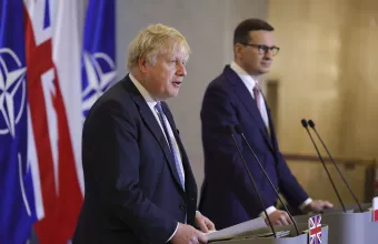 Τζόνσον από Βαρσοβία: Δεν μπορούμε να δεχθούμε εκφοβισμό της Ρωσίας έναντι γειτόνων της