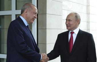 Πούτιν και Ερντογάν σε παλιότερη συνάντησή τους