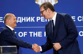 Όλαφ Σόλτς, Βούτσιτς, Κυρώσεις, Ρωσία, 