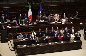 Βουλευτικά έδρανα της ιταλικής βουλής 