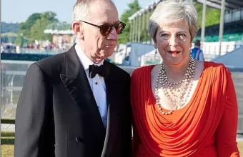 Η Τερέζα Μέι και ο σύζυγός της Φίλιπ