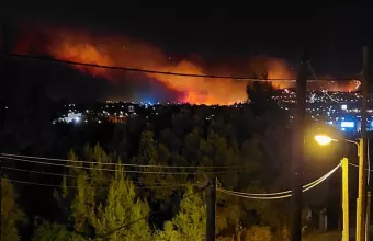 Καταγγελία για εμπρησμό στην Παλλήνη 