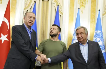 Ζελένσκι: To ευχαριστώ σε Ερντογάν γιατί την βοήθεια στη συμφωνία για σιτηρά