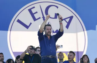 Ιταλία: Το σχόλιο του Σαλβίνι για το προβάδισμα της κεντροδεξιάς στις εκλογές