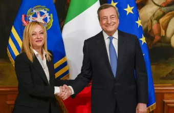 Ιταλία, Ντράγκι, Μελόνι, 