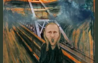 Οι Ουκρανοί χλευάζουν τη Ρωσία για την Κριμαία: Η Κραυγή του… Πούτιν, τα χρόνια πολλά της Μέριλιν