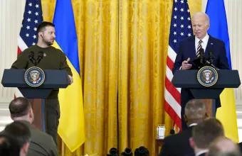 Τζο Μπάιντεν - Βολοντίμιρ Ζελένσκι