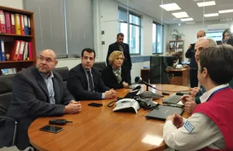 Επικοινωνία Υπουργού Πλεύρη- Γκάγκα με το ΕΚΑΒ που βρίσκεται στην Τουρκία