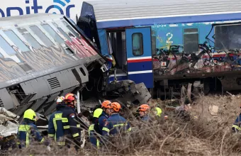 σύγκρουση τρένων