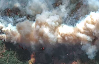 καπνοί από φωτιά στην Αλεξανδρούπολη