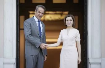 Μητσοτάκης - Σαντου