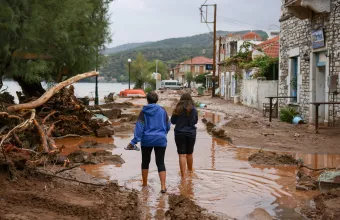 κακοκαιρία Πήλιο
