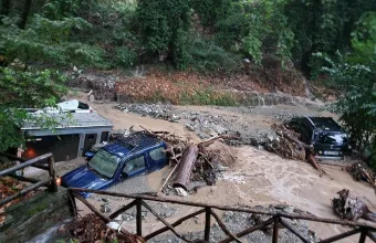 Πήλιο- Πλημμύρες