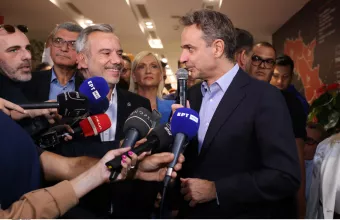 Μητσοτάκης με Ζέρβα