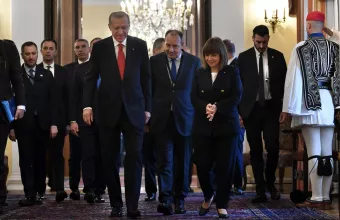 Ερντογάν- Σακελλαροπούλου 