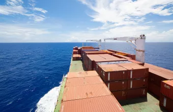 Φορτηγό πλοίο κοντέινερ