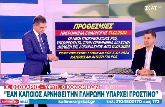 Θεοχάρης στον ΣΚΑΪ