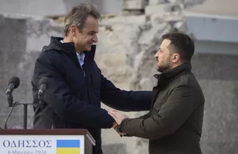 Επικοινωνία Μητσοτάκη - Ζελένσκι: Το μήνυμα του πρωθυπουργού στον Ουκρανό πρόεδρο