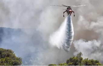 Πολύ υψηλός κίνδυνος πυρκαγιάς για 30/7 σε όλη την Κρήτη