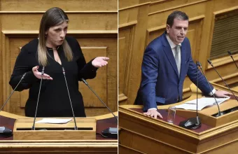 Ζωή Κωνσταντοπούλου και Δημήτρης Καιρίδης