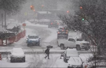 Σφοδρές χιονοπτώσεις και παγετός στις ΗΠΑ 