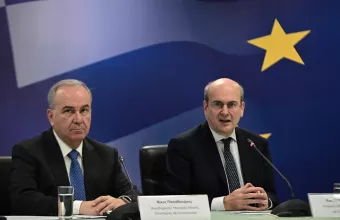 Κωστής Χατζηδάκης και Νίκος Παπαθανάσης