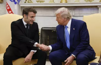 Μακρόν Τραμπ 