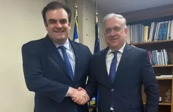 "Δημιουργική" πρώτη συνάντηση Πιερρακάκη - Θεοδωρικάκου 