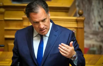 Άδωνις Γεωργιάδης στη Βουλή