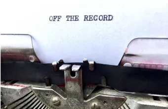 Off the record