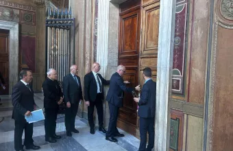 Ιταλία: Οριοθετήθηκε η περιοχή του Κονκλάβιου - Η σφραγίδα που χρησιμοποιείται