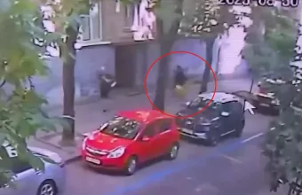 Ουκρανία: Η στιγμή της δολοφονίας του πρώην προέδρου της βουλής στο Λβιβ