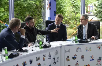 Ζελένσκι,Μακρόν, Στάρμερ