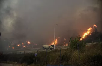 Φωτιά στους Συχαινούς Πάτρας