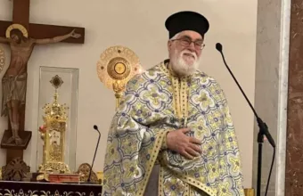 ο Πρωτοπρεσβύτερος Ηλίας Κεντρωτής της Ιεράς Αρχιεπισκοπής Αυστραλίας