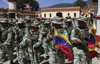 Βενεζουέλα στρατιώτες παρέλαση