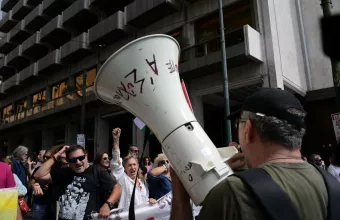 Διαμαρτυρία πλήθος ΑΔΕΔΥ