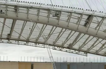 ΟΑΚΑ: Ξεκίνησαν οι εργασίες στο Στέγαστρο Καλατράβα - Οι πρώτες εικόνες