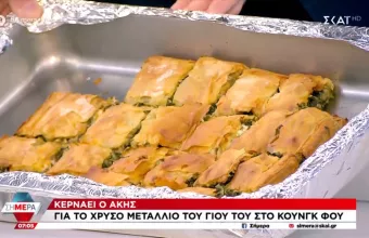 Άκης Παυλόπουλος κέρασμα