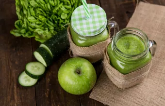 Πράσινος χυμός αδυνάτισμα