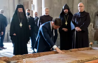 Τζέι Ντι Βανς: Ο αντιπρόεδρος των ΗΠΑ στην Εκκλησία του Παναγίου Τάφου