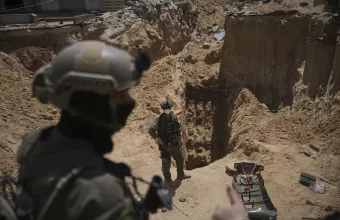 Ισραηλινοί στρατιώτες σε τούνελ στη Γάζα