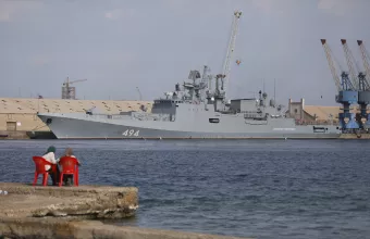 Ρωσικό πλοίο στο Πορτ Σουδάν