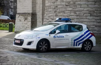 belgian police car