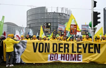 Αγρότες στο Στρασβούργο