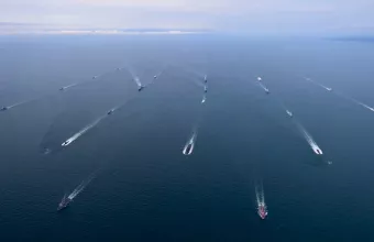Russian Pacific Fleet warships 